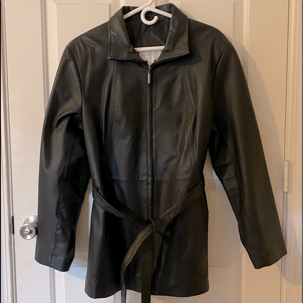EUC~Worthington Women’s Genuine Leather Jacket
